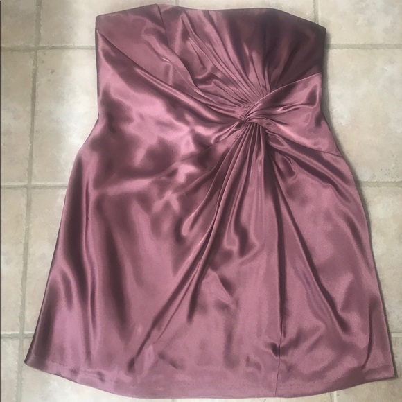 David's Bridal Dresses & Skirts - David’s Bridal Strapless Bridesmaid Dress